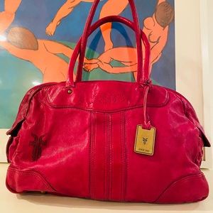 Frye leather satchel - perfect for fall!